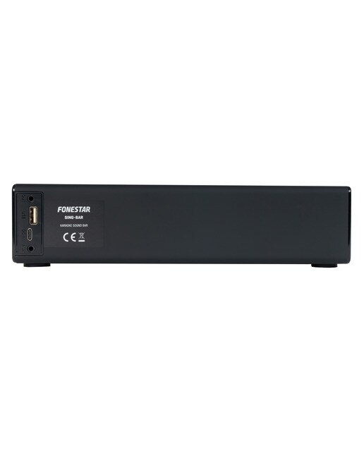Altavoz inalámbrico portátil karaoke Fonestar SING-BAR - Negro Negro-4