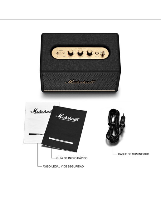 Altavoz Marshall Acton III Bluetooth - Negro Negro-9