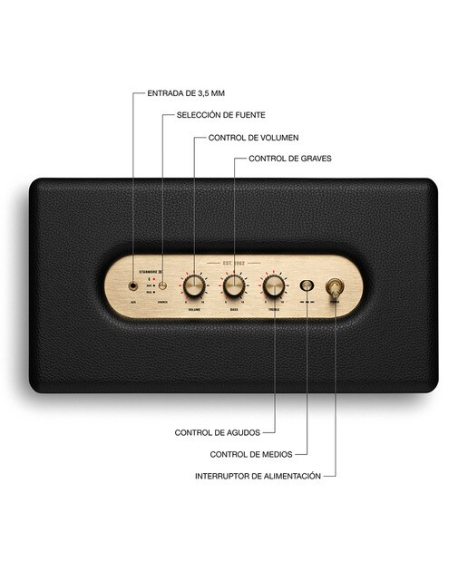 Altavoz Marshall Stanmore III Negro Bluetooth Negro-6