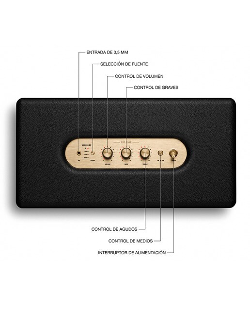 Altavoz Marshall Woburn III Bluetooth Negro-6