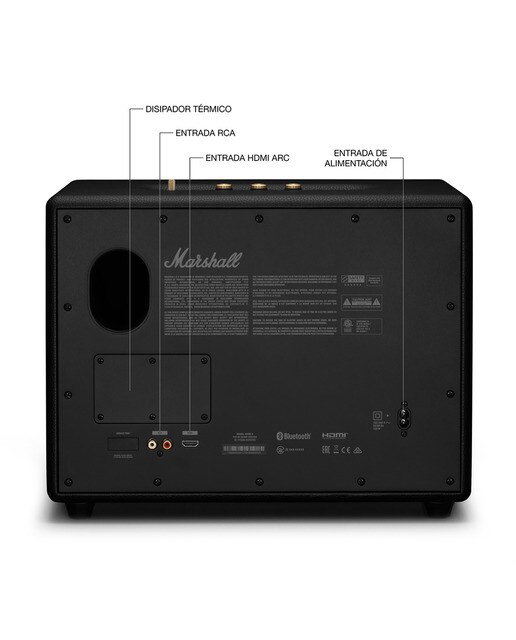 Altavoz Marshall Woburn III Bluetooth Negro-8