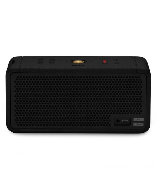 Coluna Portátil Bluetooth Marshall Middleton - Black & Brass Preto-4