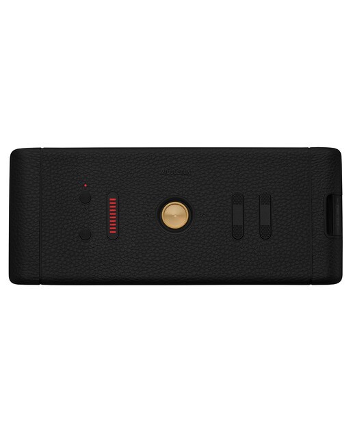 Coluna Portátil Bluetooth Marshall Middleton - Black & Brass Preto-6