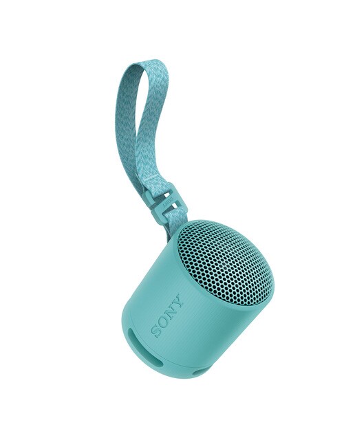 Altavoz Bluetooth portátil Sony SRS-XB100, compacto y potente, 16 horas de batería, resistente al agua y al polvo IP67. Ecológico. Azul Azul-2