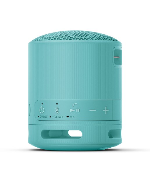 Altavoz Bluetooth portátil Sony SRS-XB100, compacto y potente, 16 horas de batería, resistente al agua y al polvo IP67. Ecológico. Azul Azul-9