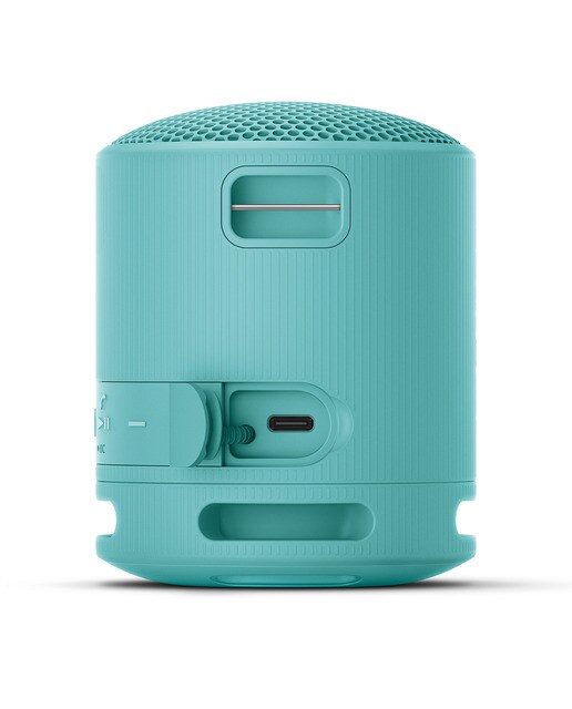 Altavoz Bluetooth portátil Sony SRS-XB100, compacto y potente, 16 horas de batería, resistente al agua y al polvo IP67. Ecológico. Azul Azul-10
