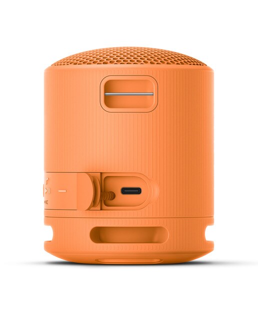 Altavoz Bluetooth portátil Sony SRS-XB100, compacto y potente, 16 horas de batería, resistente al agua y al polvo IP67. Ecológico. Naranja. - Naranja Naranja-10