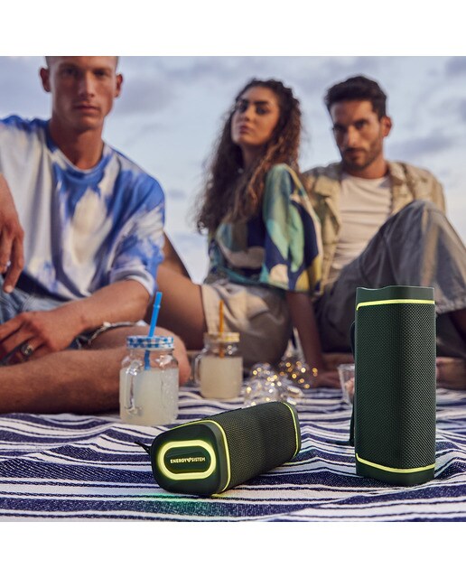Altavoz portátil Energy Sistem Green Yume ECO 100% plástico reciclado, Bluetooth 5.3, IPX6 Verde-7