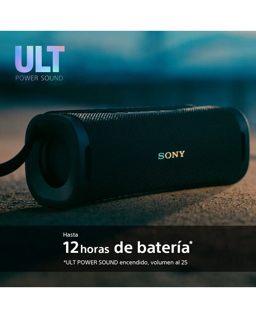 Altavoz portátil Sony ULT FIELD 1 con ULT POWER SOUND, IP67, resistente al agua, al polvo y a los golpes, 12h de batería, llamadas nítidas - Blanco Blanco-7