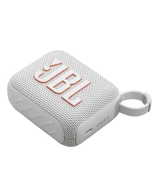 Altavoz ultraportátil JBL Go 4, Bluetooth, resistente al agua - Blanco Blanco-5