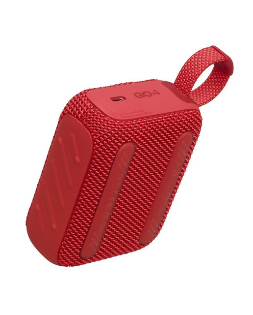 Altavoz ultraportátil JBL Go 4, Bluetooth, resistente al agua - Rojo Rojo-6