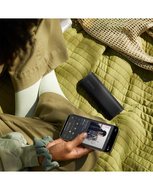 Coluna Portátil Inteligente Sonos Roam 2 - Preto Preto-7
