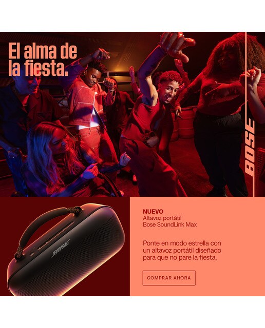 Altavoz portátil Bose SoundLink Max Bluetooth Negro · El Corte Inglés