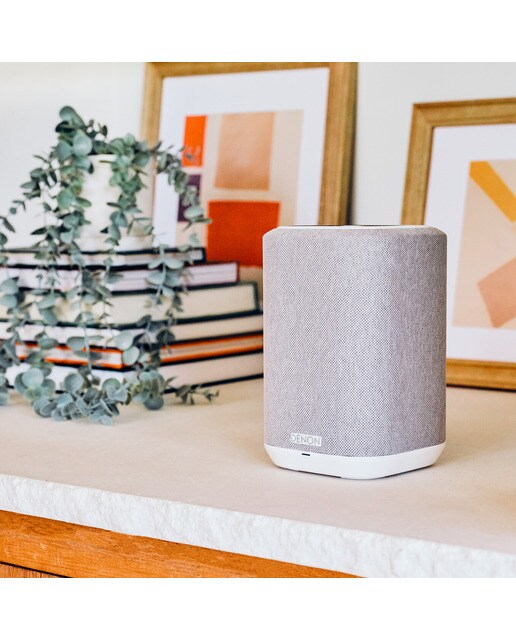 Altavoz de estantería Denon Home 150 Wi-Fi, Bluetooth, HEOS integrado, sin micrófono incorporado Blanco-5