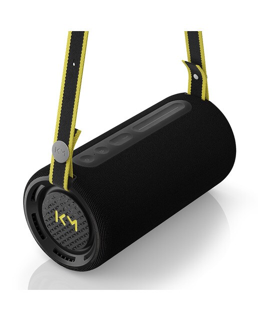 Altavoz portátil We. by LOEWE HEAR Pro Black, Edición Limitada Kylian Mbappé Negro-8