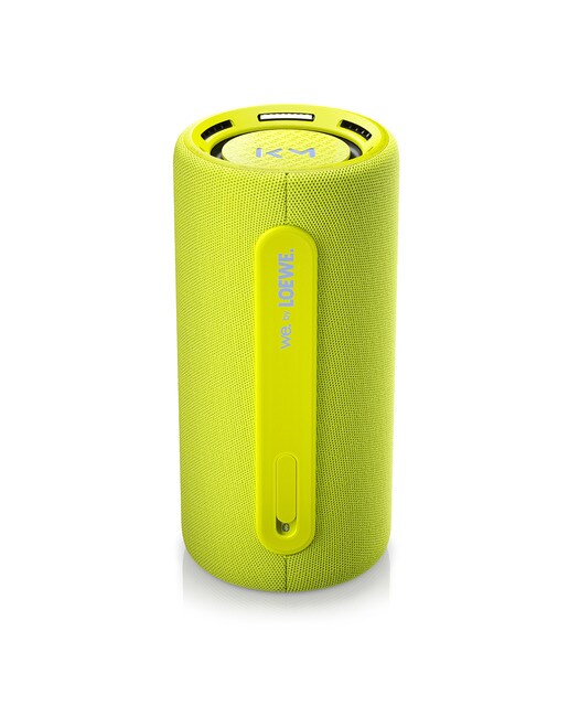 Altavoz portátil We. by LOEWE HEAR Pro Neon, Edición Limitada Kylian Mbappé Neón-2
