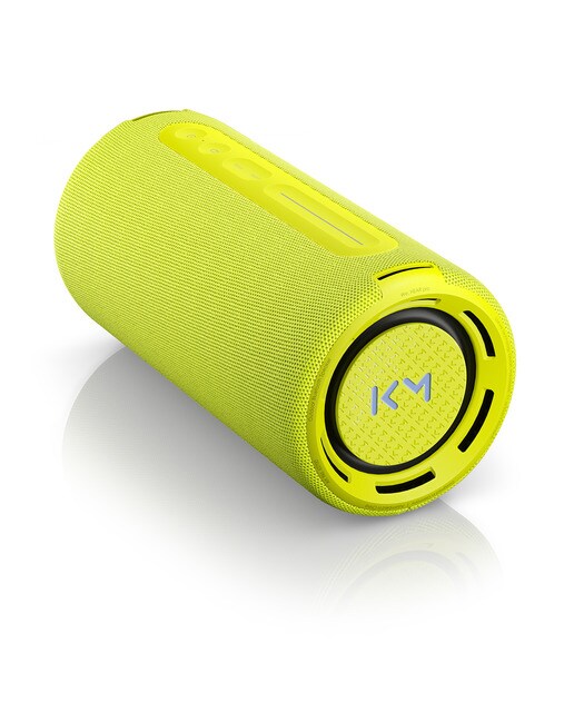 Altavoz portátil We. by LOEWE HEAR Pro Neon, Edición Limitada Kylian Mbappé Neón-3