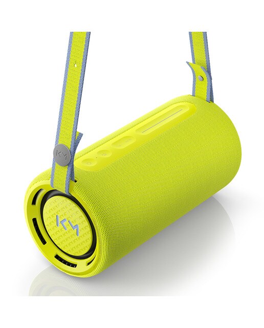 Altavoz portátil We. by LOEWE HEAR Pro Neon, Edición Limitada Kylian Mbappé Neón-9