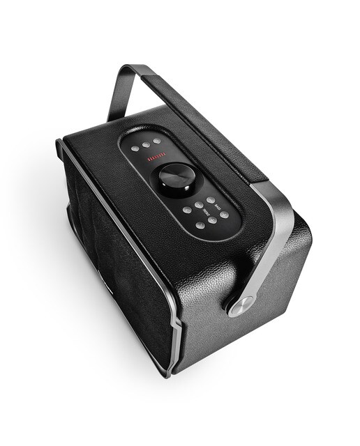 Altavoz portátil Energy Sistem Classy, diseño retro, 150W, hasta 10 horas de autonomía, Bluetooth - Negro Negro-2