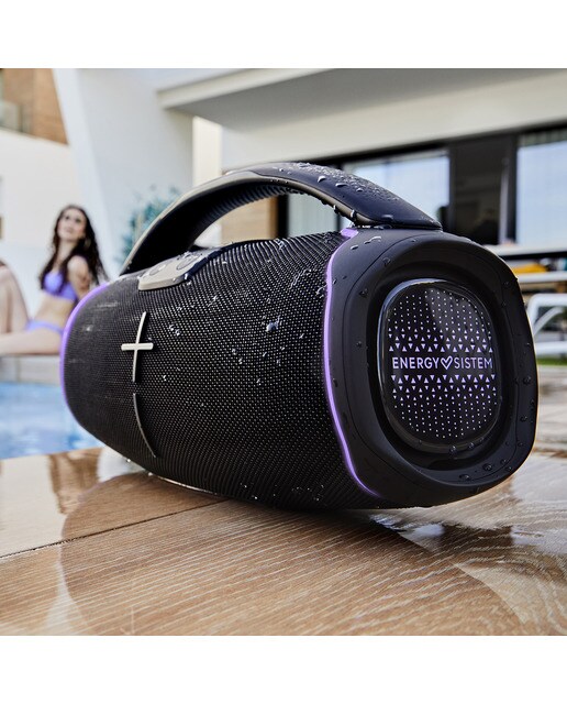 Altavoz portátil Energy Sistem HyperBeat, 80W, hasta 15 horas de autonomía, Bluetooth - Negro Negro-8