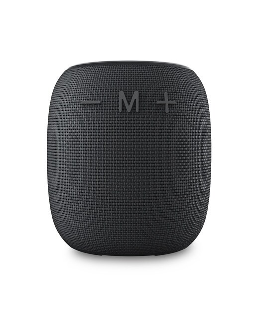 Altavoz portátil Energy Sistem Sunrise, Bluetooth 5.3, 18 horas de batería, IPX6, True Wireless, Plástico 100% reciclado y Luces LED Grafito-5