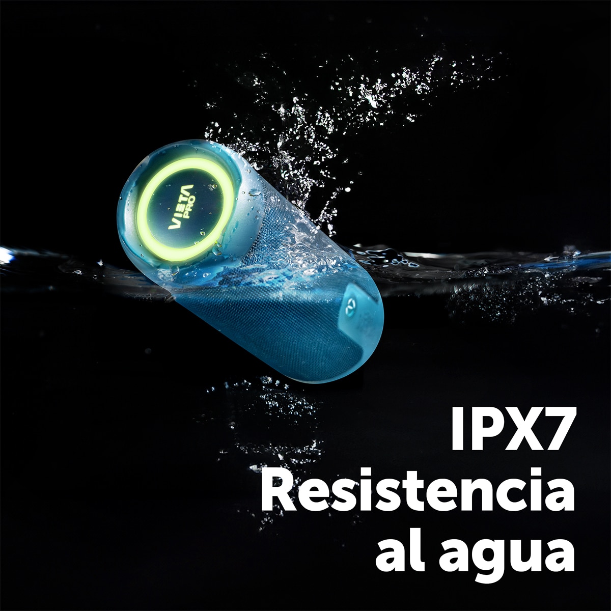 Altavoz portátil Vieta Pro Goody 4, Bluetooth, resistente al agua, autonomía hasta 12 h Azul-3