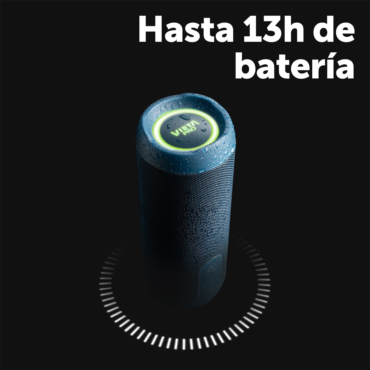 Altavoz portátil Vieta Pro Goody 4, Bluetooth, resistente al agua, autonomía hasta 12 h Azul-4