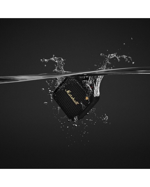 Altavoz portátil Marshall Willen II Black & Brass Negro-11