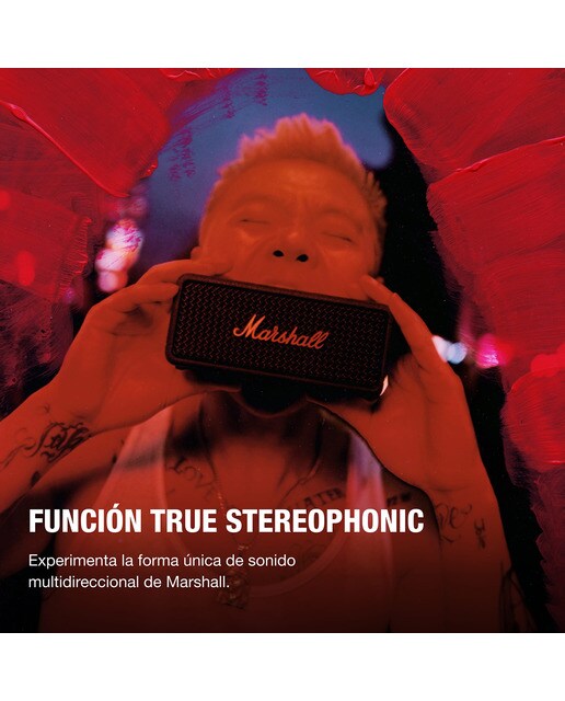 Altavoz portátil Marshall Emberton III, Bluetooth Negro-5