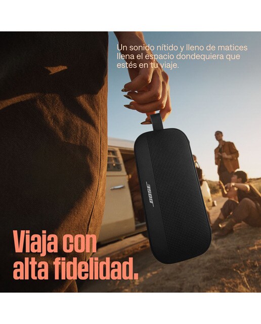 Coluna Portátil Bose Bluetooth SoundLink Flex II Preto-11