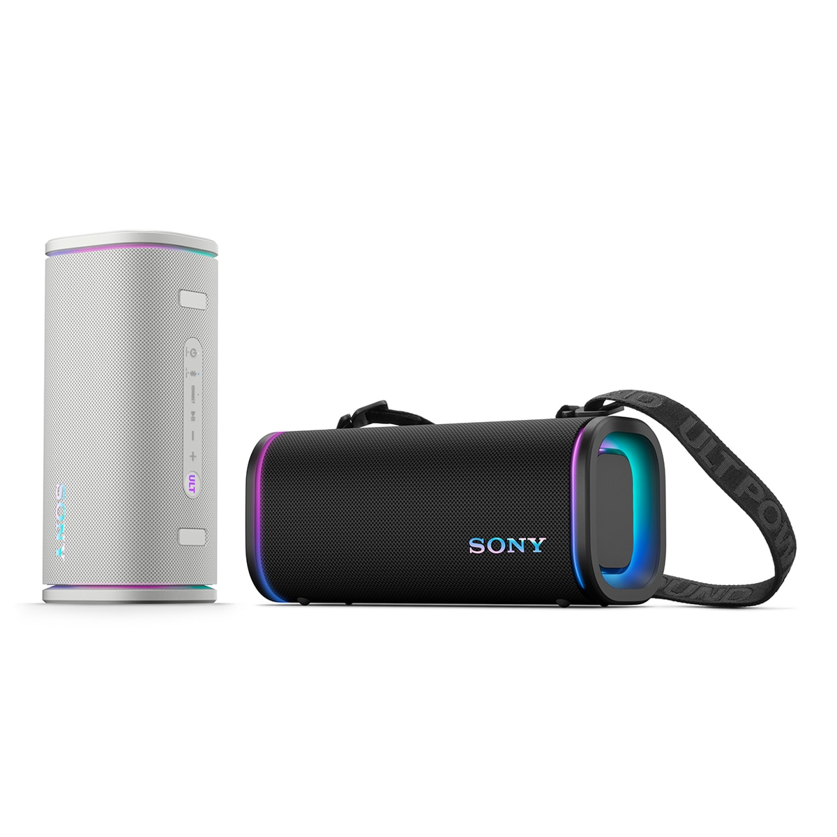 Altavoz portátil Sony ULT FIELD 5 con ULT POWER SOUND, IP67, resistente al agua, polvo y golpes, 25 horas de batería, luces 360, correa desmontable - Blanco Blanco-13