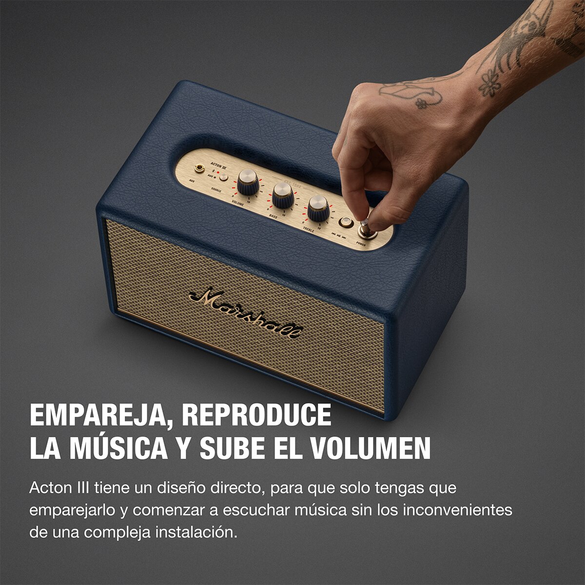 Coluna Portátil Marshall Acton III Bluetooth · Marshall · El Corte