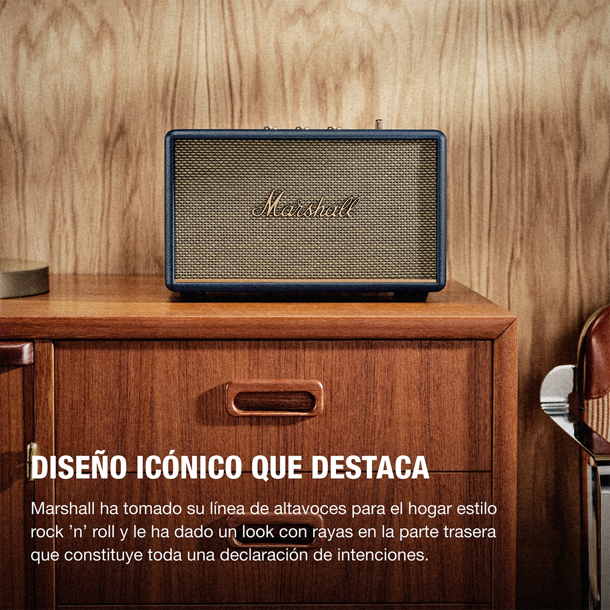 Imagen 5 de Altavoz Marshall Acton III Bluetooth - Azul Medianoche Azul Medianoche