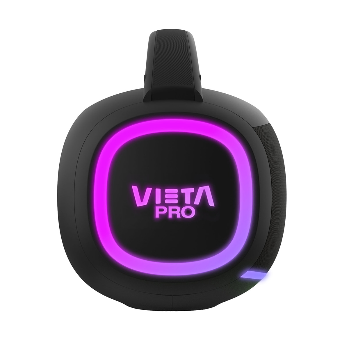 Altavoz portátil Vieta Pro Power Max, 60W, hasta 20h de batería, luces LED RGB, IPX4, Bluetooth Negro-2