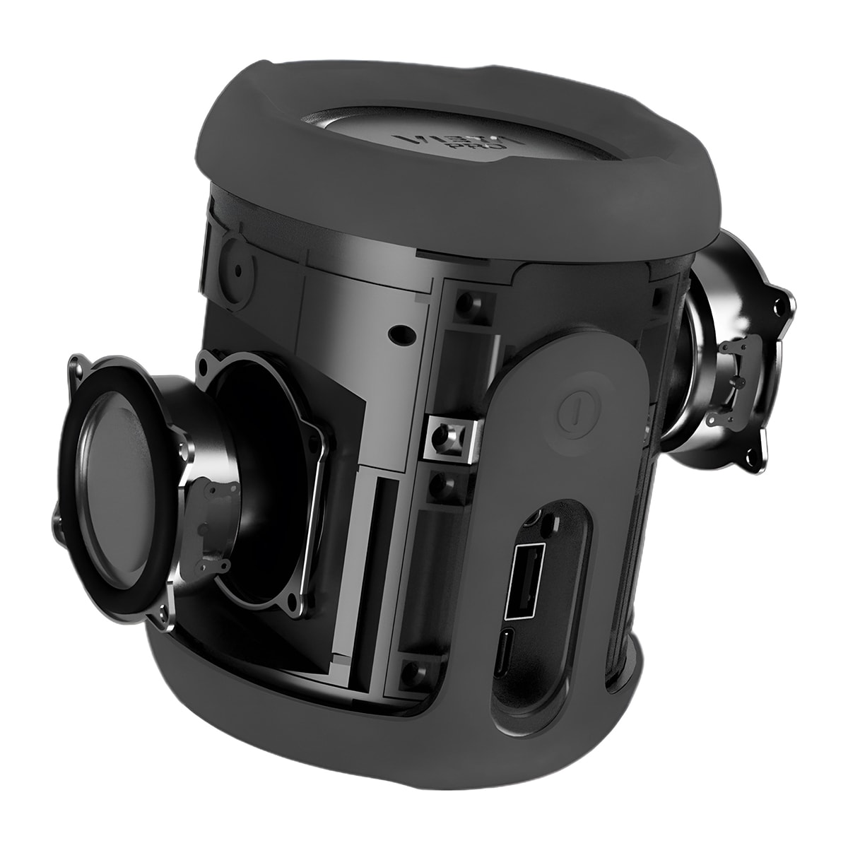 Coluna Portátil Vieta Pro Sun 2, 16W, Até 13h de Bateria, IPX7, Bluetooth - Preto Preto-3