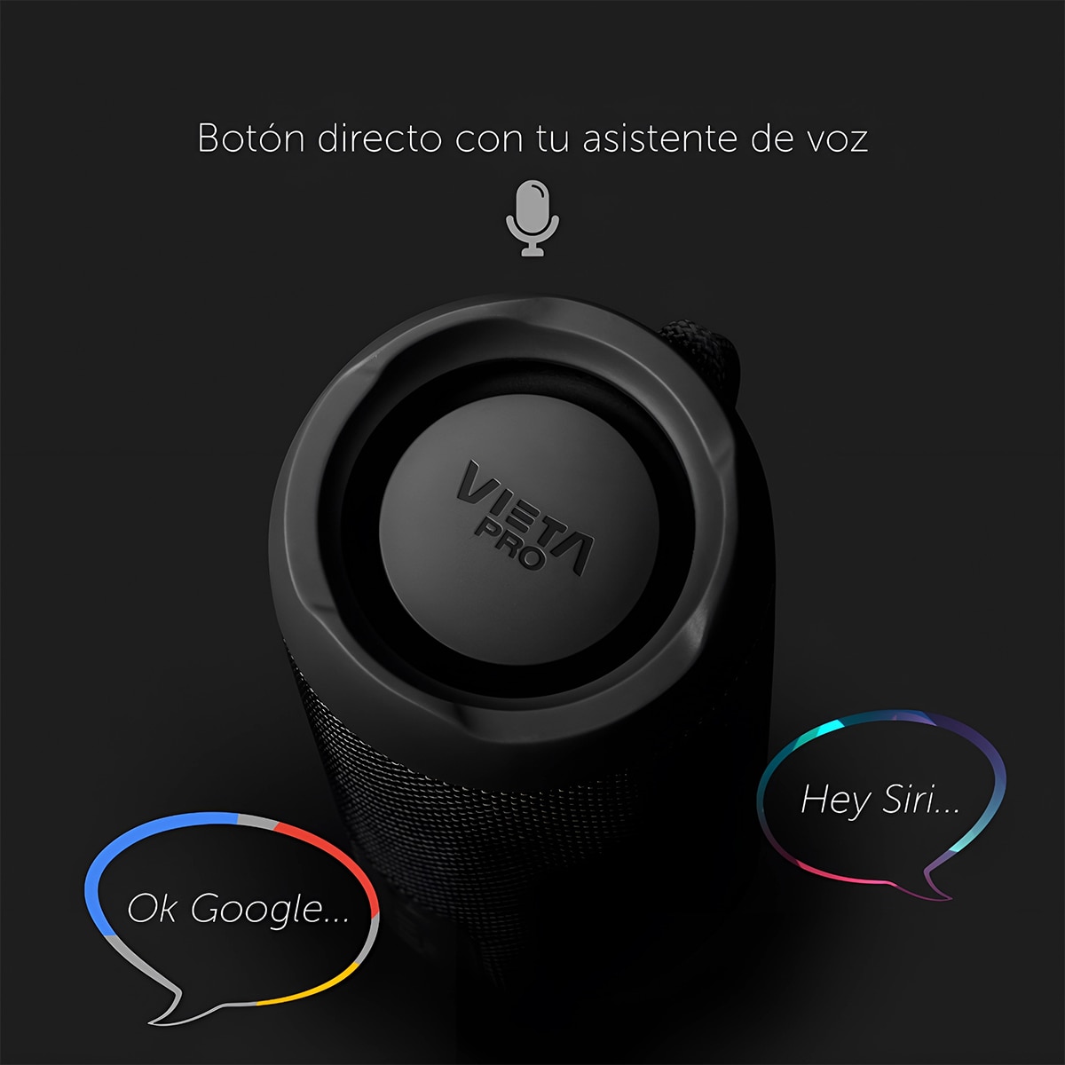 Altavoz portátil Vieta Pro Star 2, 40W, hasta 11h de batería, IPX7, Bluetooth Negro-6