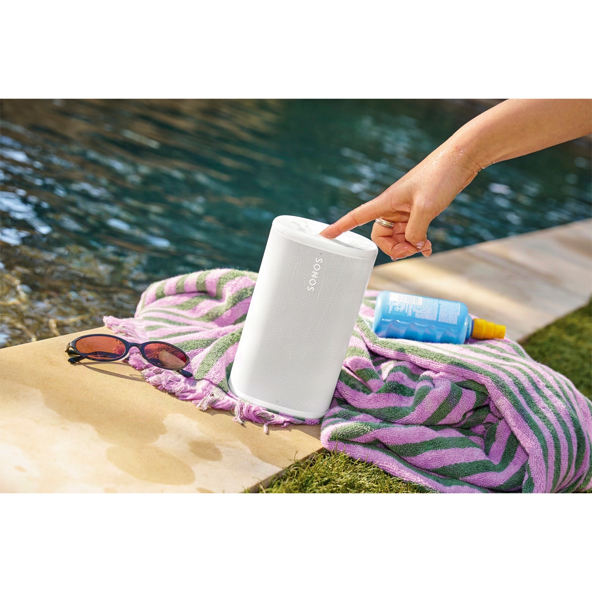 Altavoz portátil Sonos Play, Wi-Fi y Bluetooth Blanco-12