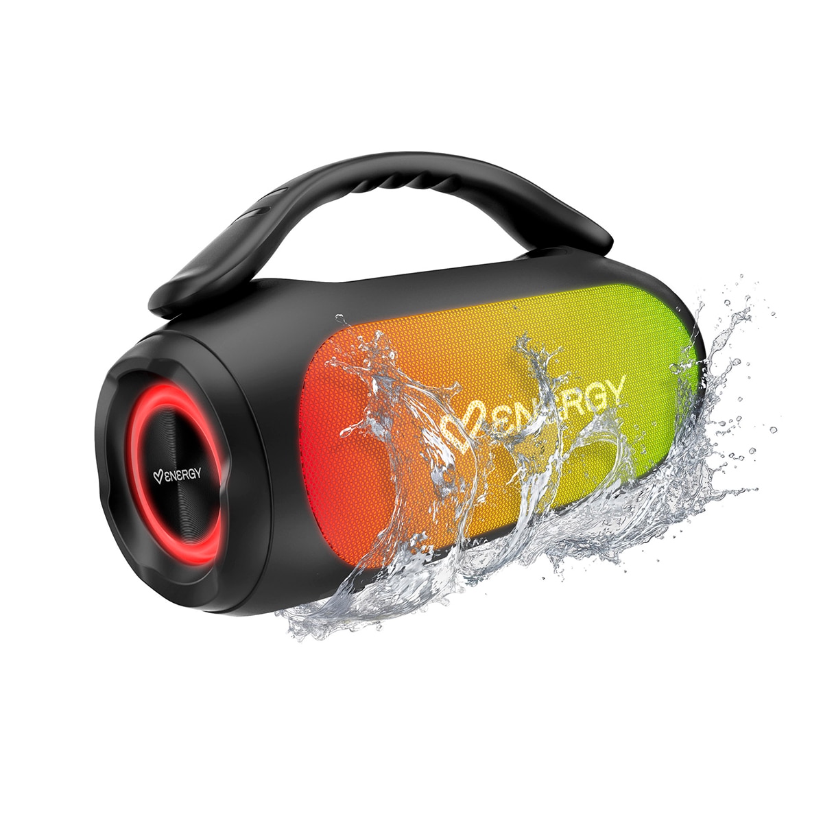 Altavoz Portátil Energy Sistem NeoBeat (60W / Deep Bass / 12h de autonomía / luces LED / TWS) - Negro Negro-1