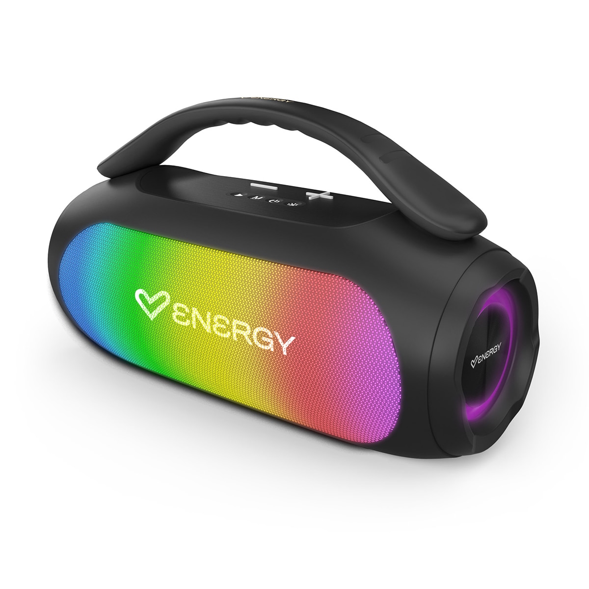 Altavoz Portátil Energy Sistem NeoBeat (60W / Deep Bass / 12h de autonomía / luces LED / TWS) - Negro Negro-3