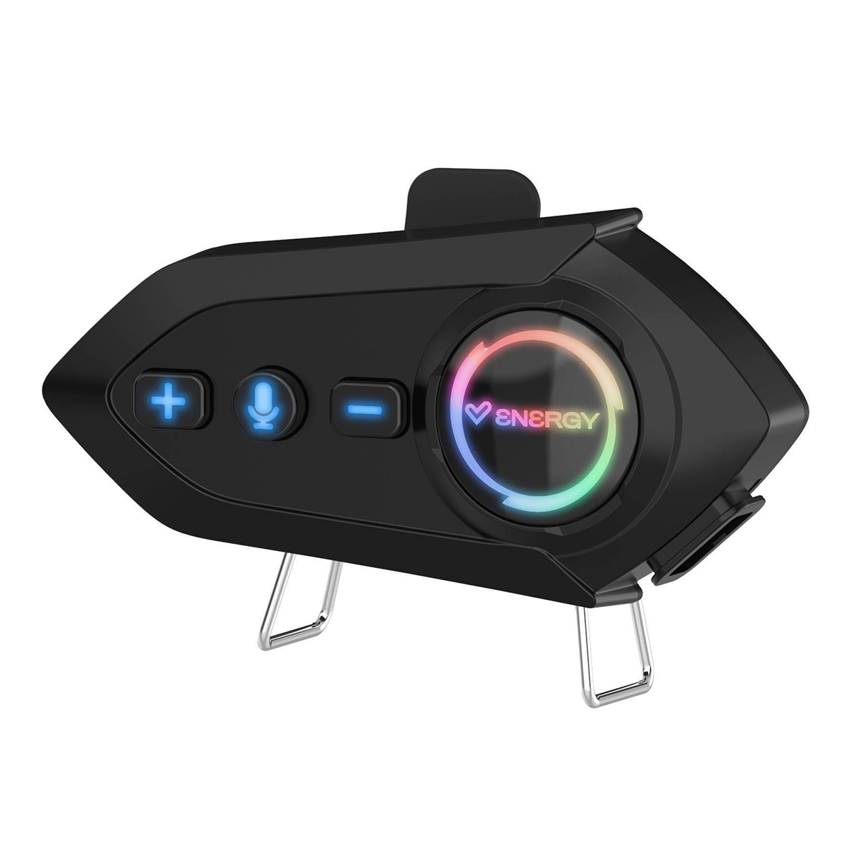Intercomunicador para casco de moto ENERGY SISTEM Ride Intercom Bluetooth 5.4 - Negro Negro-1