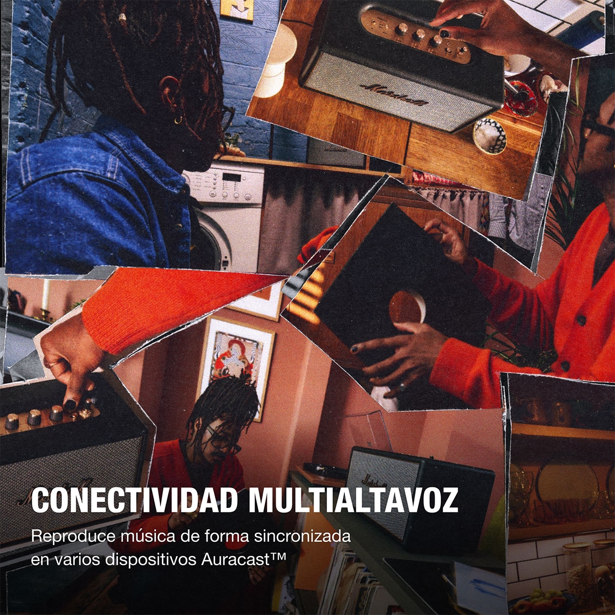 Coluna Marshall Acton IV Bluetooth 5.3 Preto-5