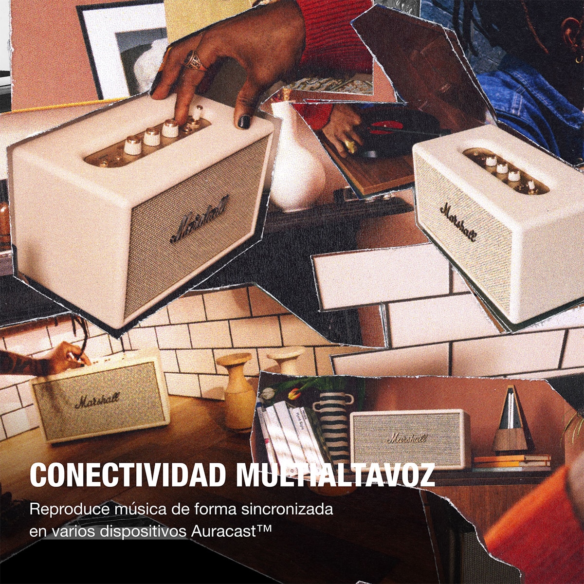Imagen 5 de Altavoz Marshall Stanmore IV Bluetooth - Marrón Marrón