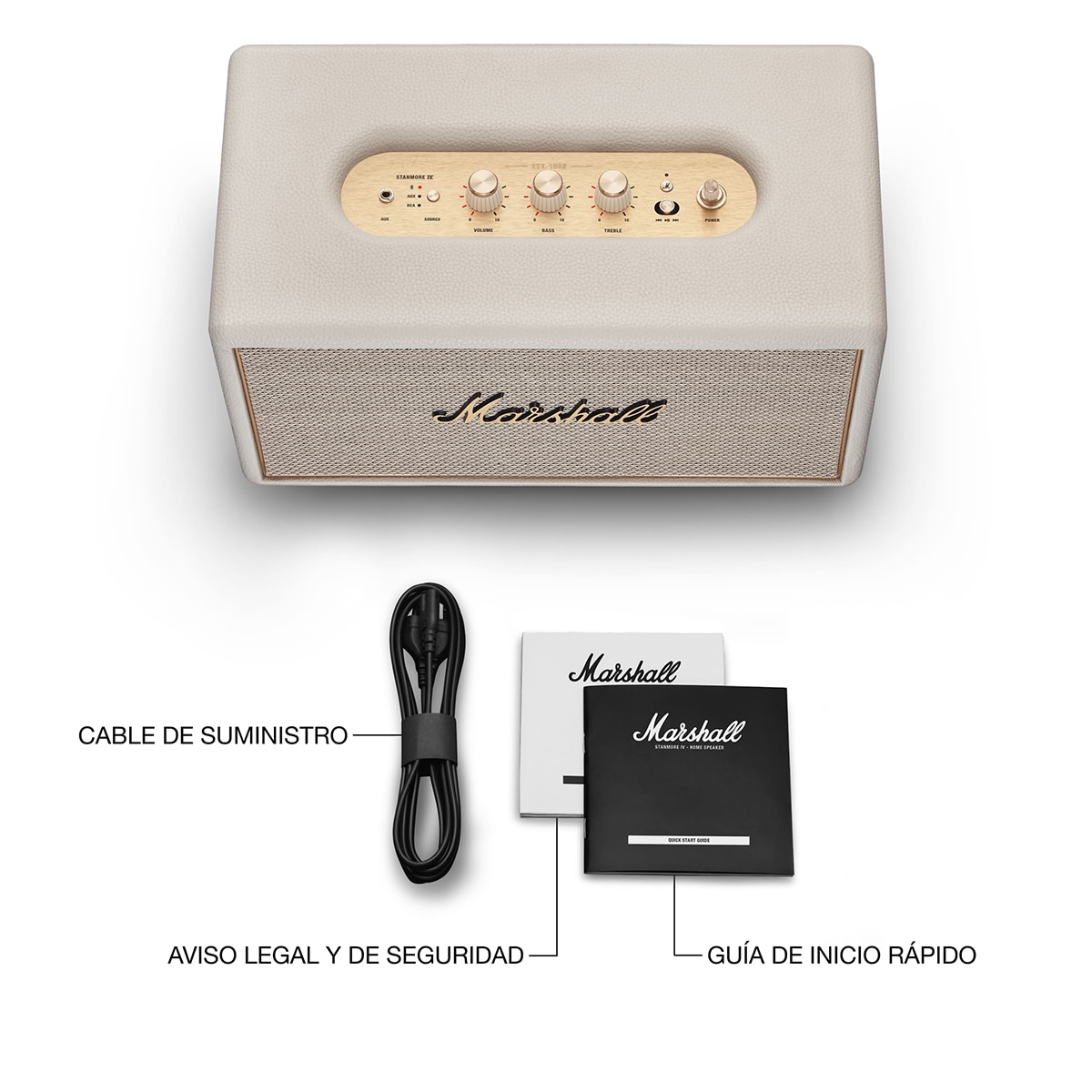 Imagen 10 de Altavoz Marshall Stanmore IV Bluetooth - Marrón Marrón