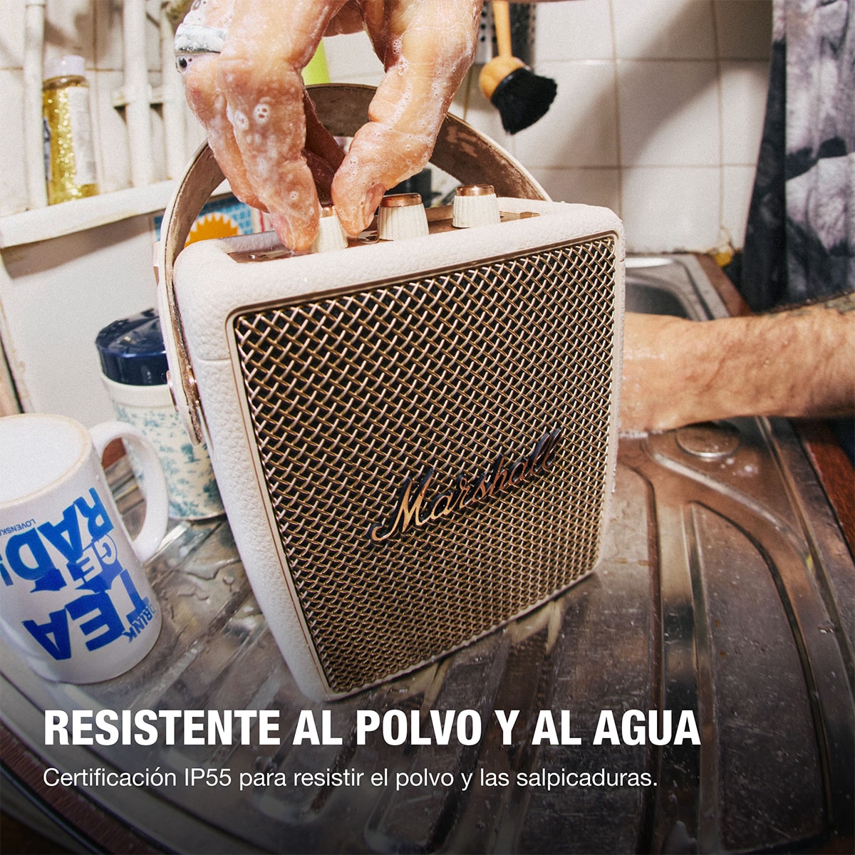 Imagen 4 de Altavoz portátil Marshall Stockwell III Bluetooth - Marrón Marrón