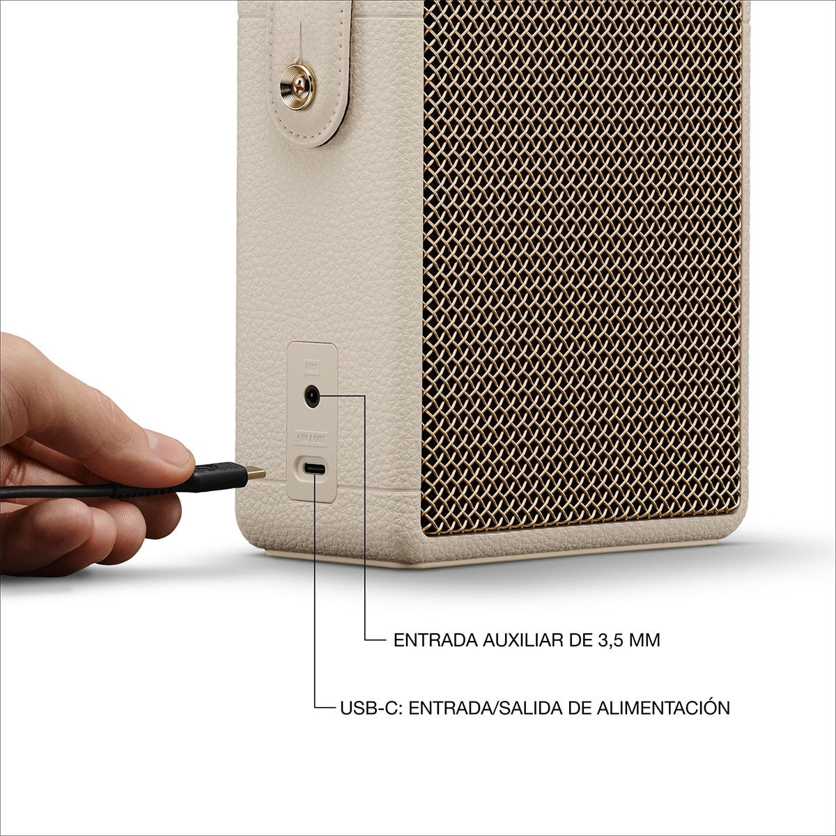 Imagen 7 de Altavoz portátil Marshall Stockwell III Bluetooth - Marrón Marrón