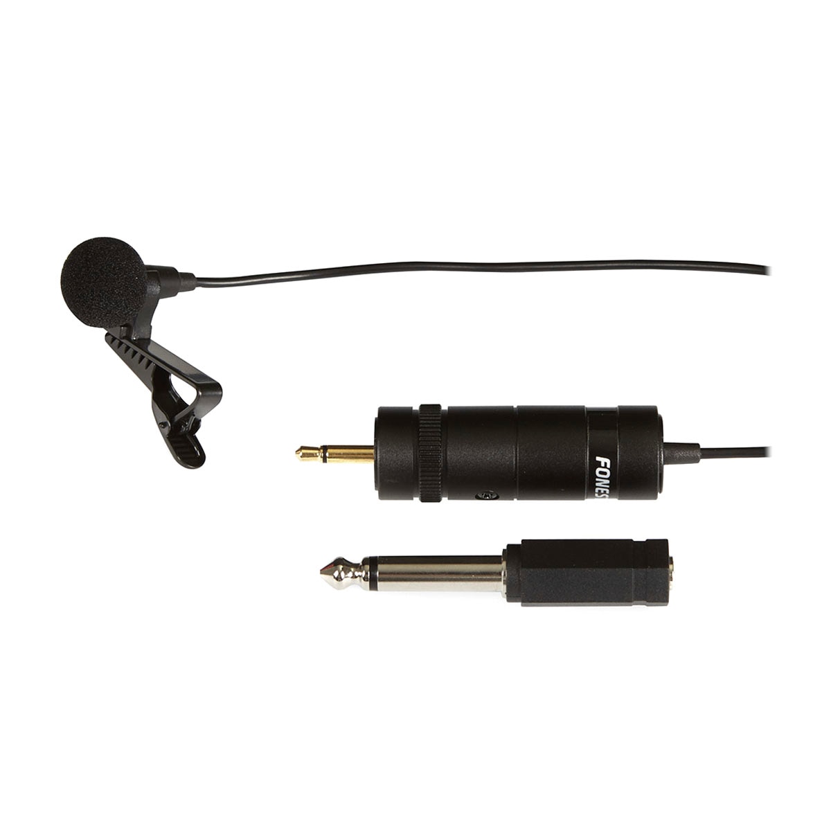 Micrófono de solapa Fonestar FCM-400 Negro-1