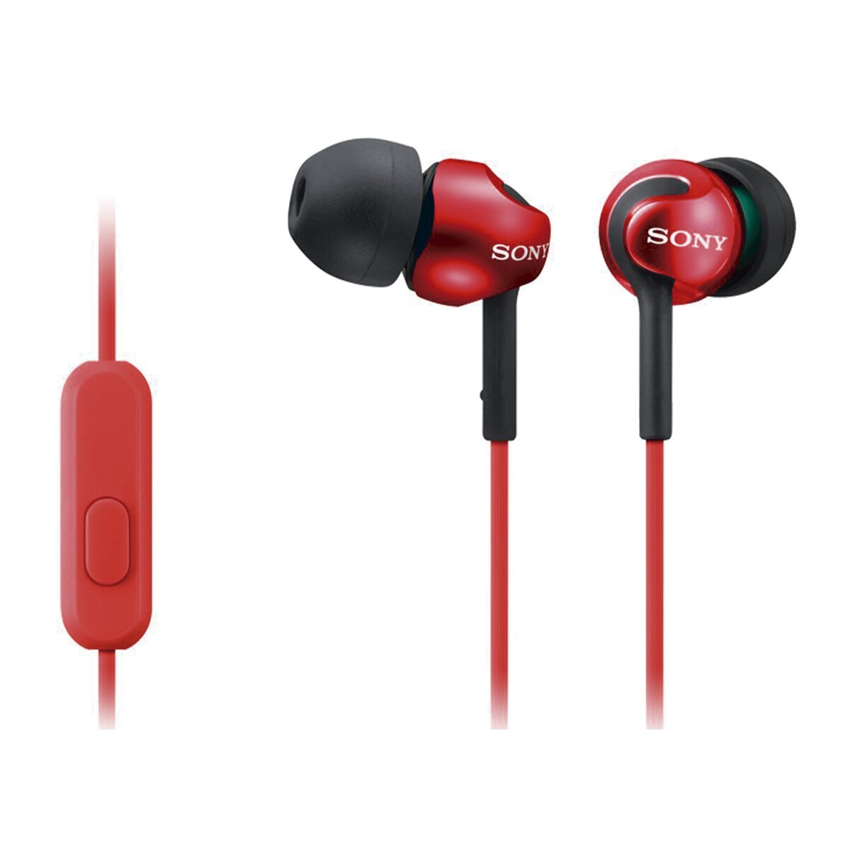 Imagen 0 de Sony MDR-EX110AP Auriculares de botón con micrófono para Android
