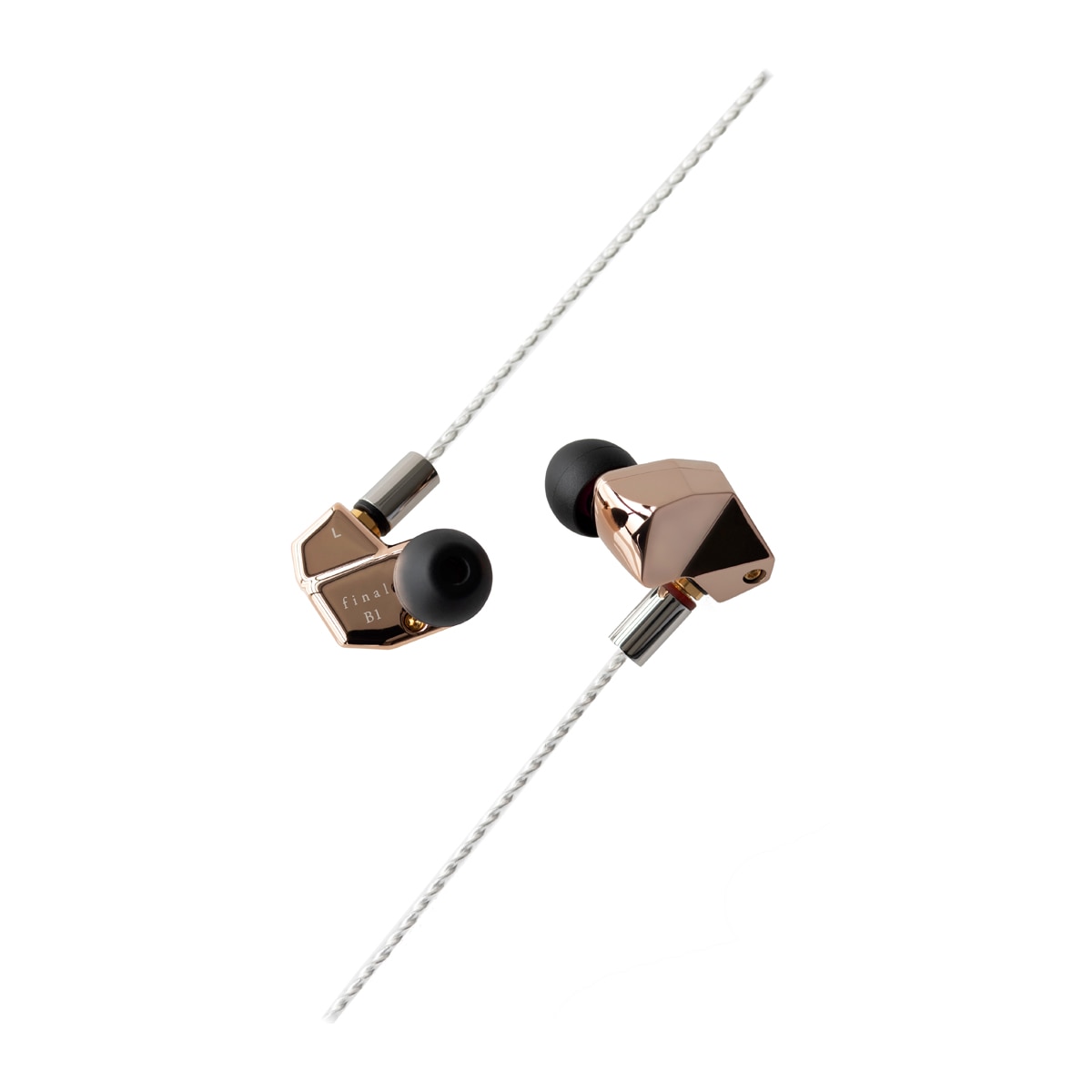 Auriculares de botón Final Audio B1 Oro Rosa Oro Rosa-1