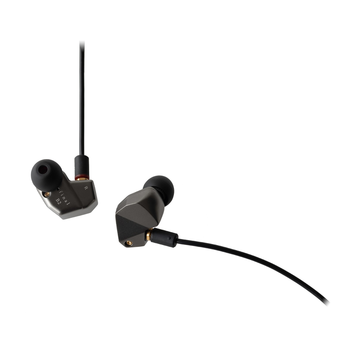 Auriculares de botón Final Audio B2 Acero Acero-1