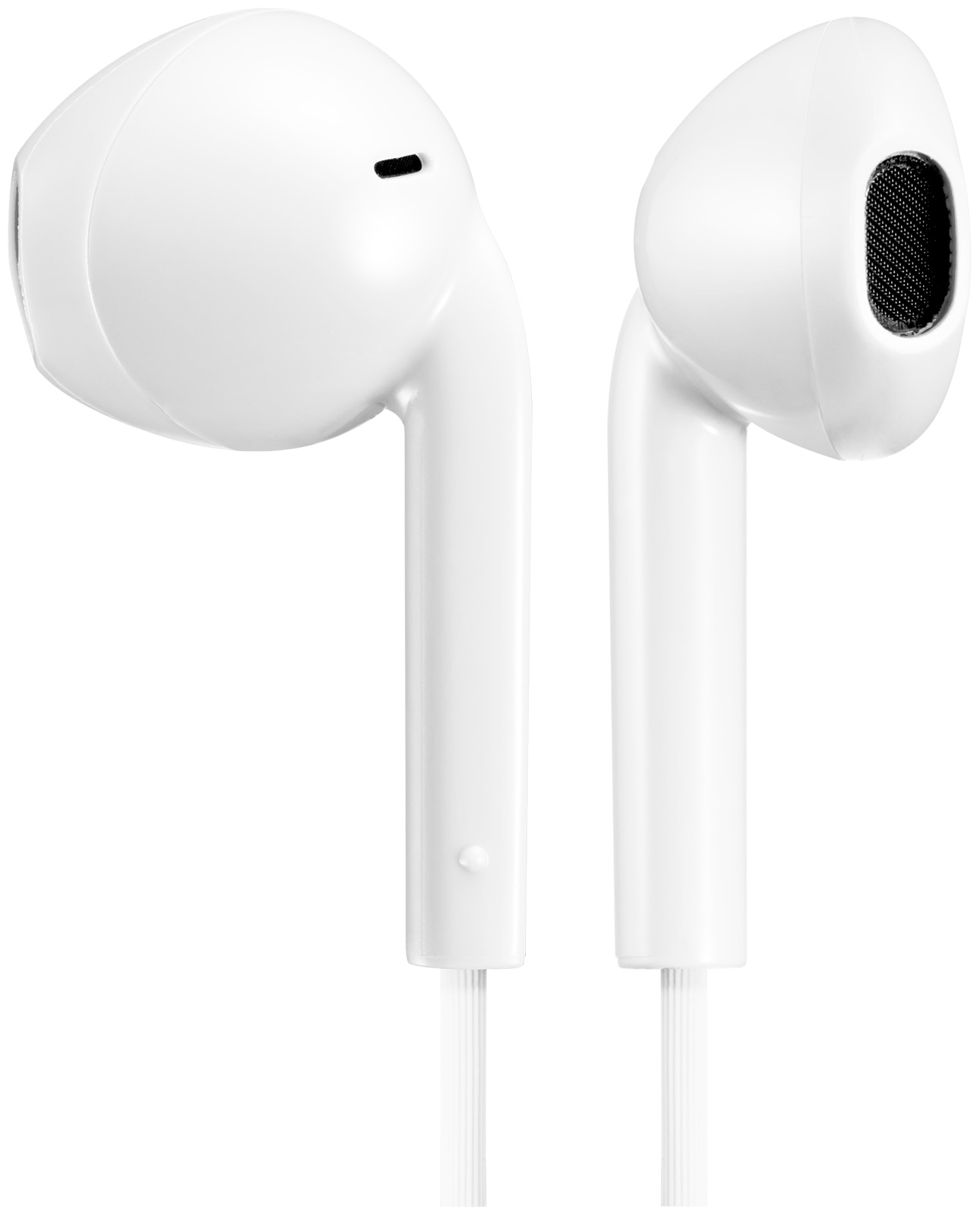 Auriculares de botón JVC HA-F17M-W-E Blanco con controlador y microfóno Blanco-4